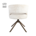 Stoel Mura | Crème | Brons Frame