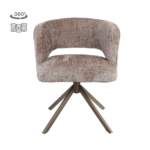 Stoel Mura | Taupe | Brons Frame