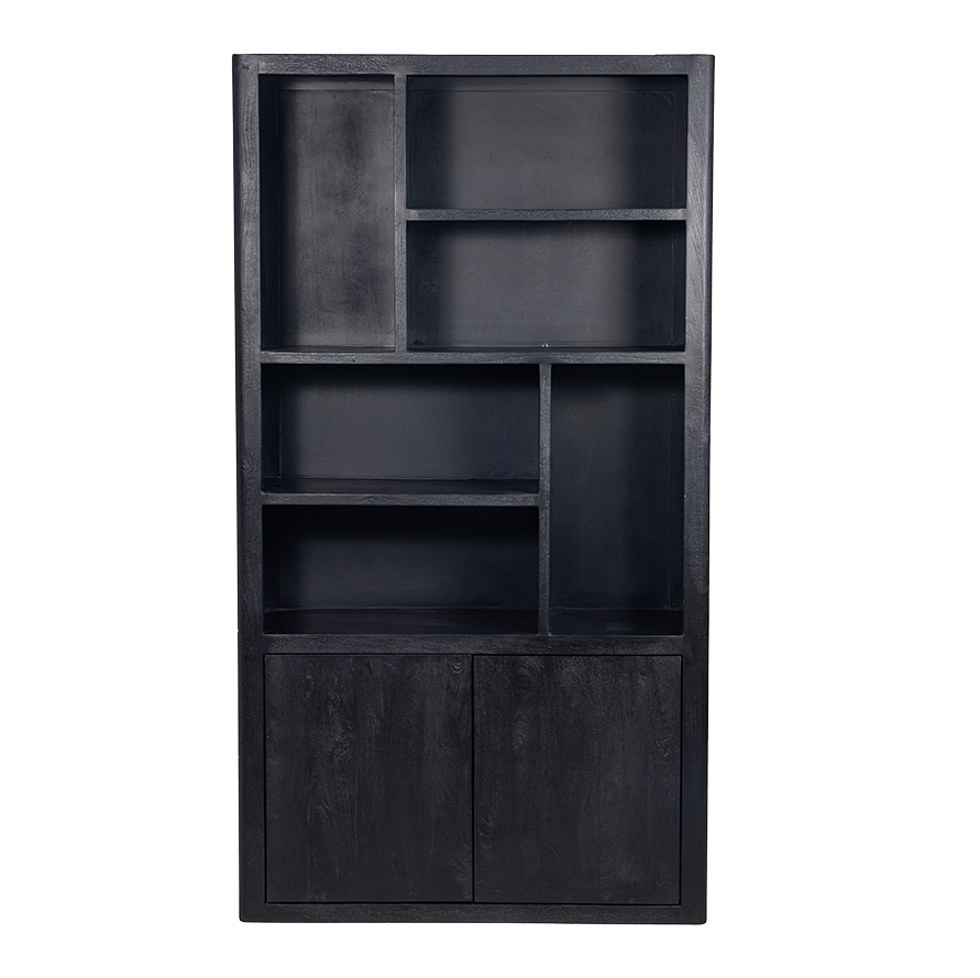 Boekenkast Tenna 120cm | Zwart