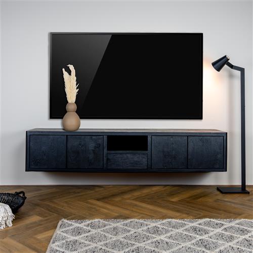 TV Meubel Tenna 200cm | Zwart