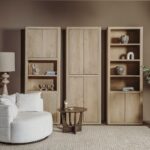 Wandkast Tenna 80cm | Model C | Naturel