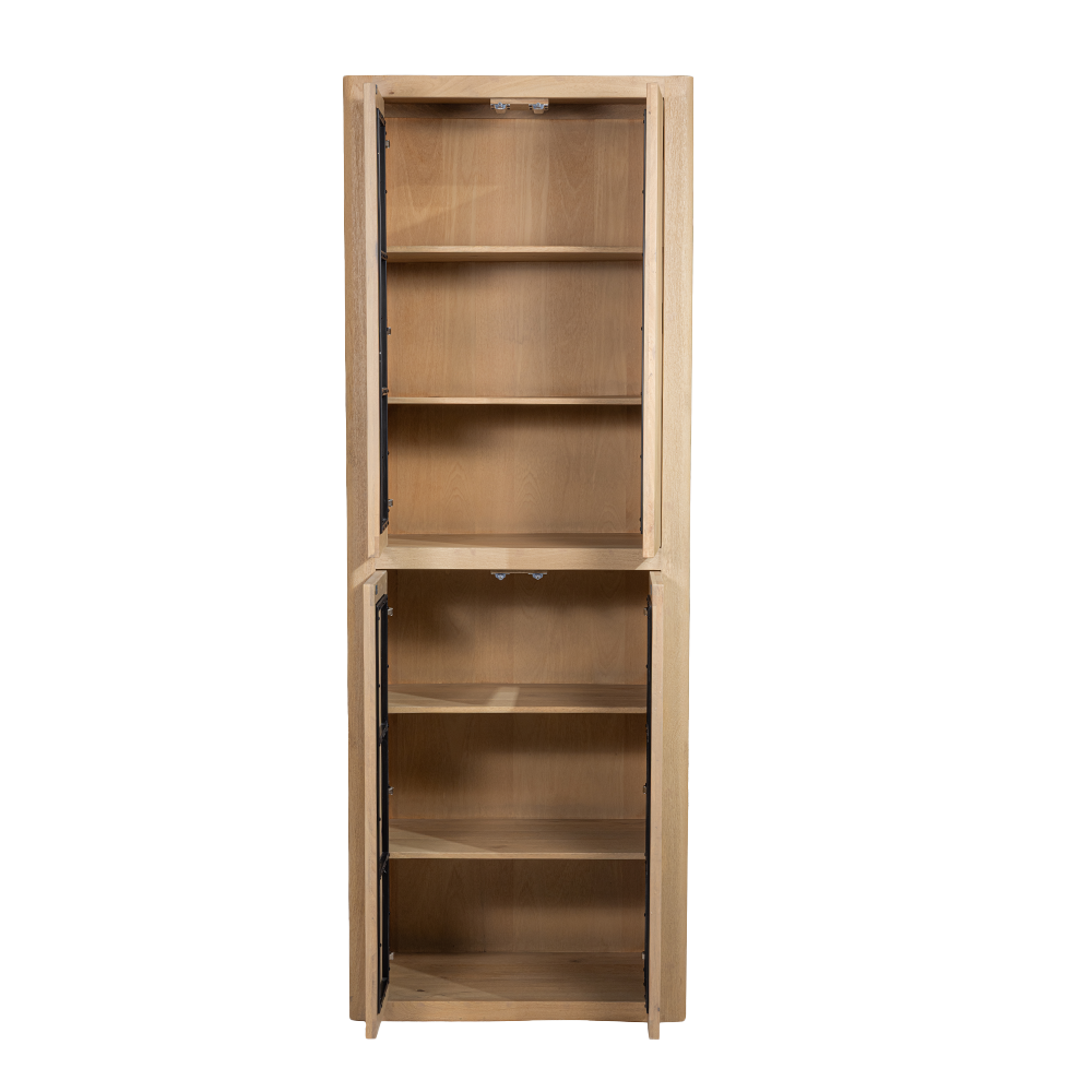 Wandkast Tenna 80cm | Model A | Naturel