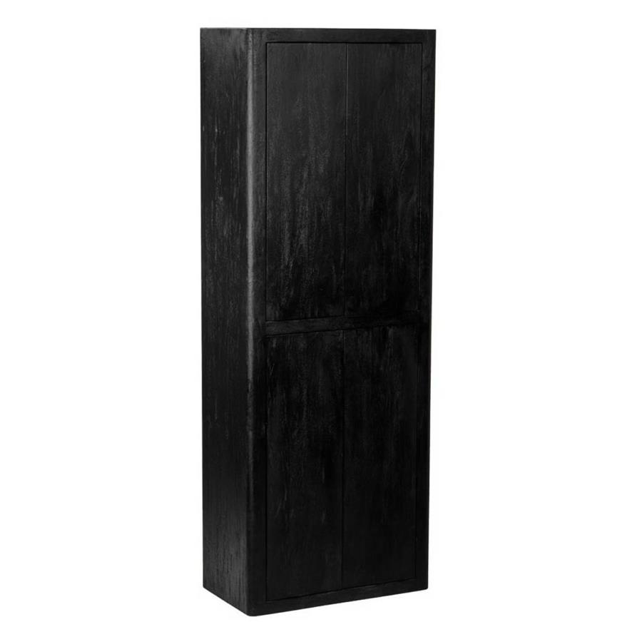 Wandkast Tenna 80cm | Model A | Zwart
