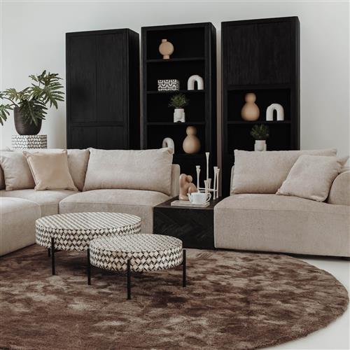Wandkast Tenna 80cm | Model A | Zwart
