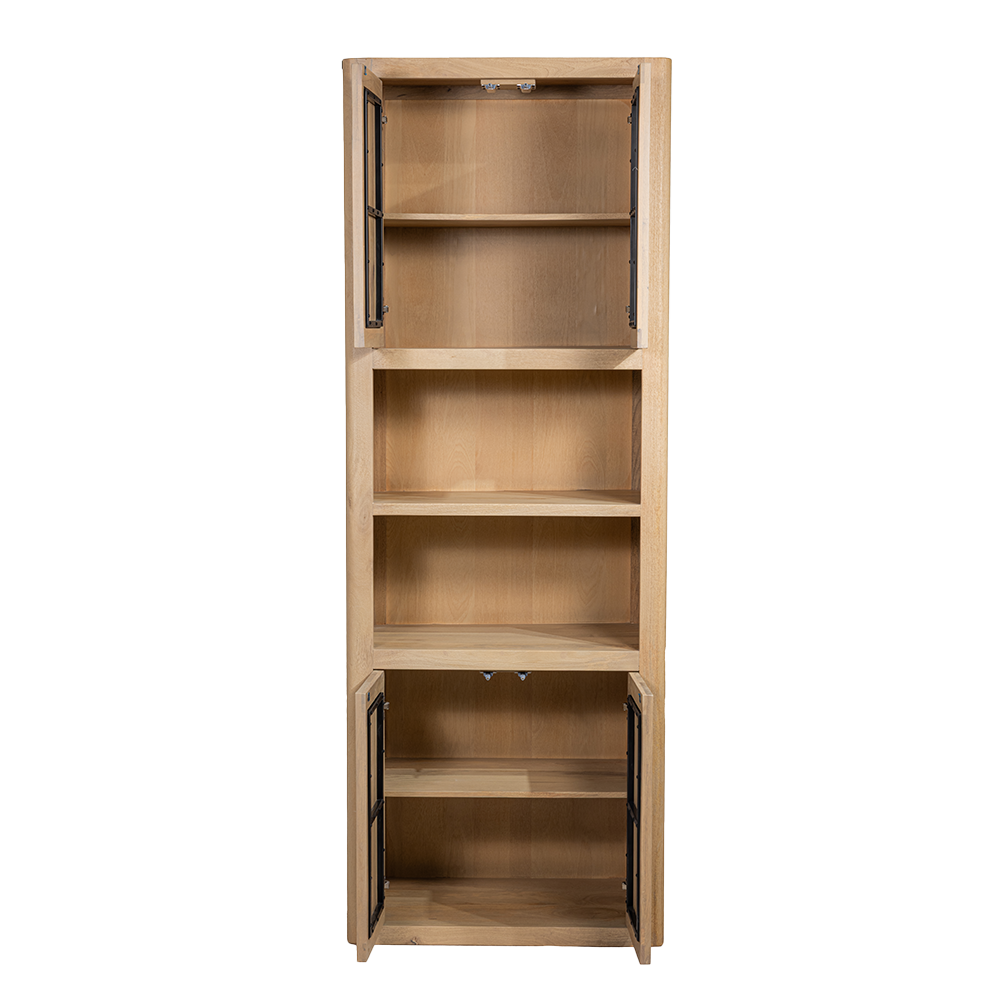 Wandkast Tenna 80cm | Model B | Naturel