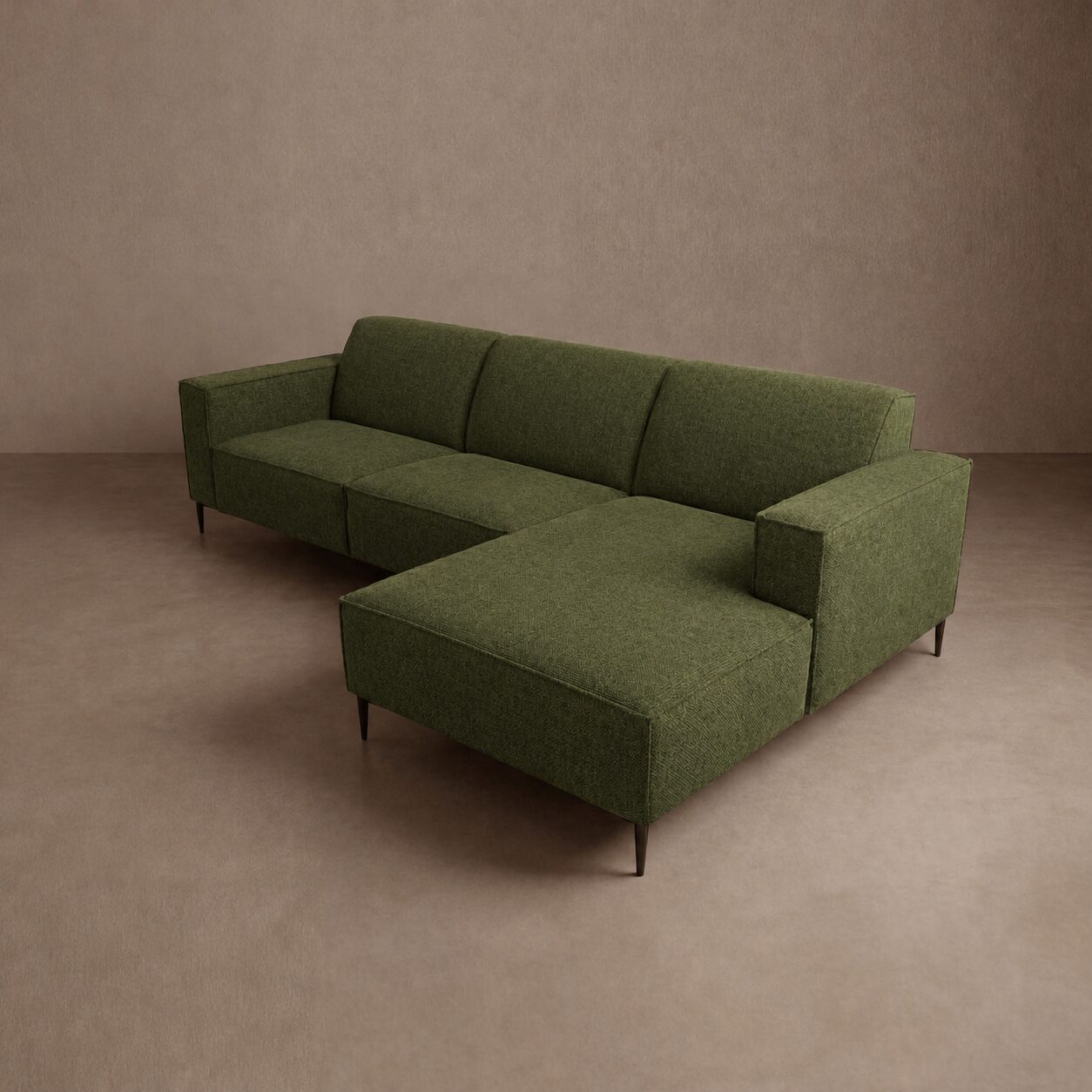 Hoekbank Milaan Rechts Groen
