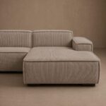 Hoekbank Modena Taupe Rechts