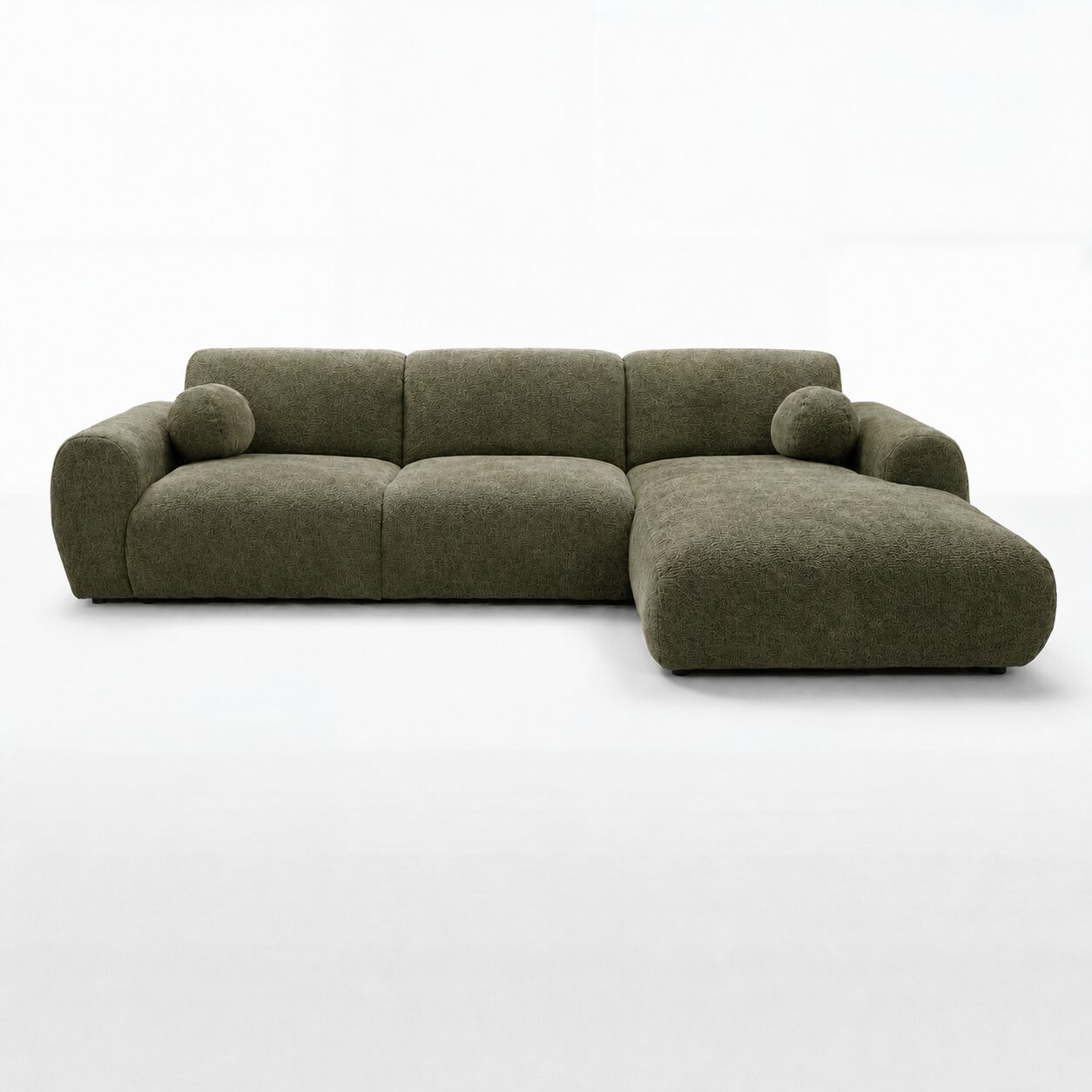 Hoekbank Nova Groen Rechts