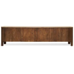 TV Meubel Sevilla 210x40x55cm | Bruin en Marmer